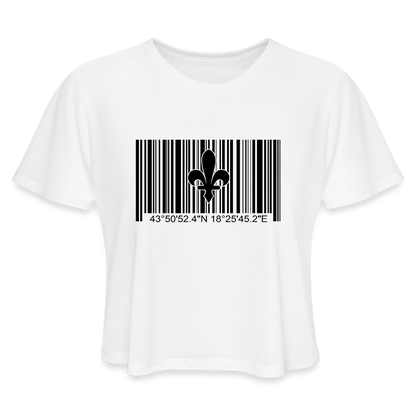 barcode ljiljan | kratka zenska majica – proizvod iz moja bosna shop