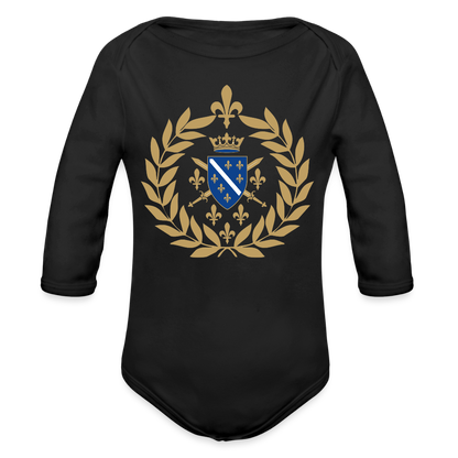 Bosna | Bodi dugi rukav - black