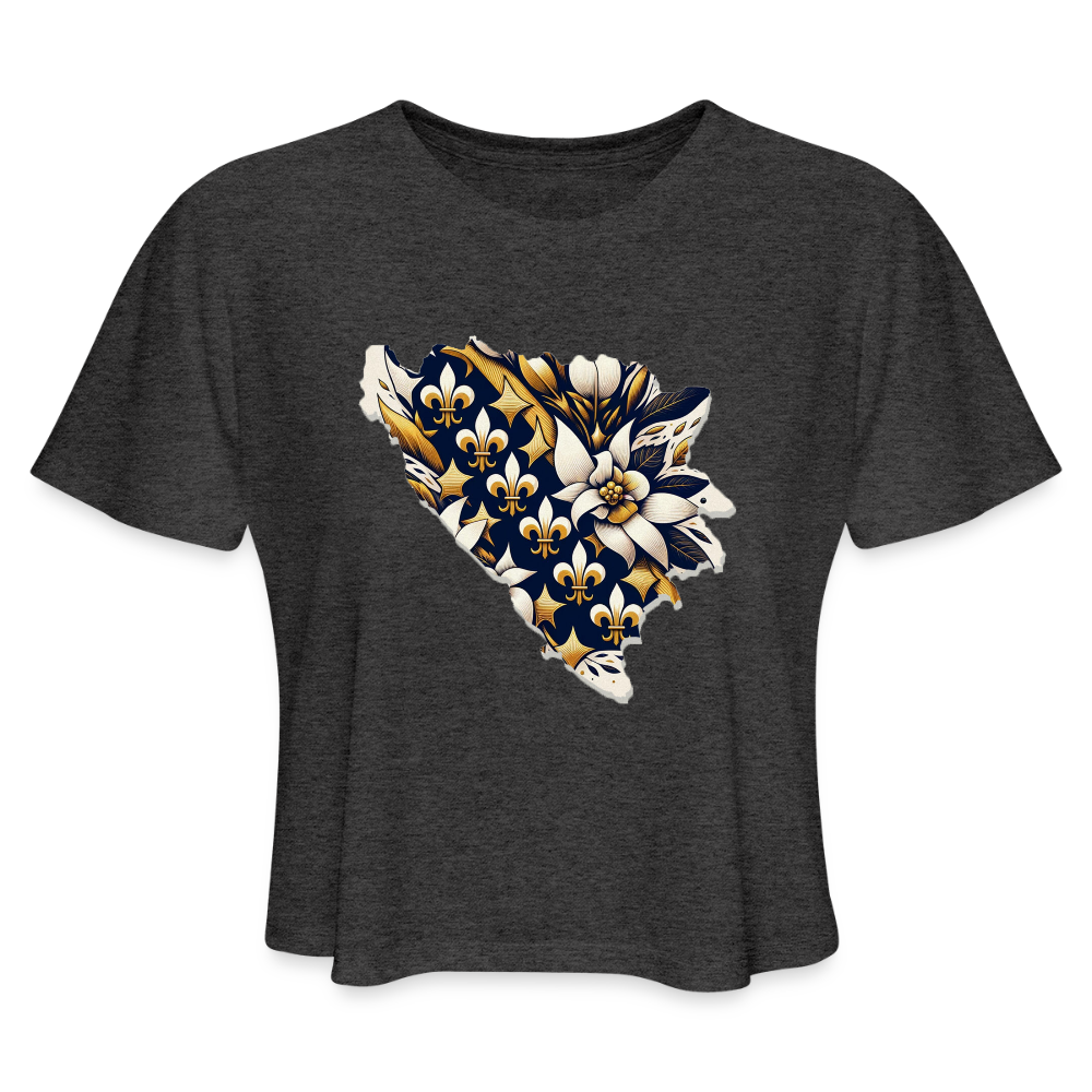 Cvijeće Bosnasko | Kratka zenska majica - deep heather