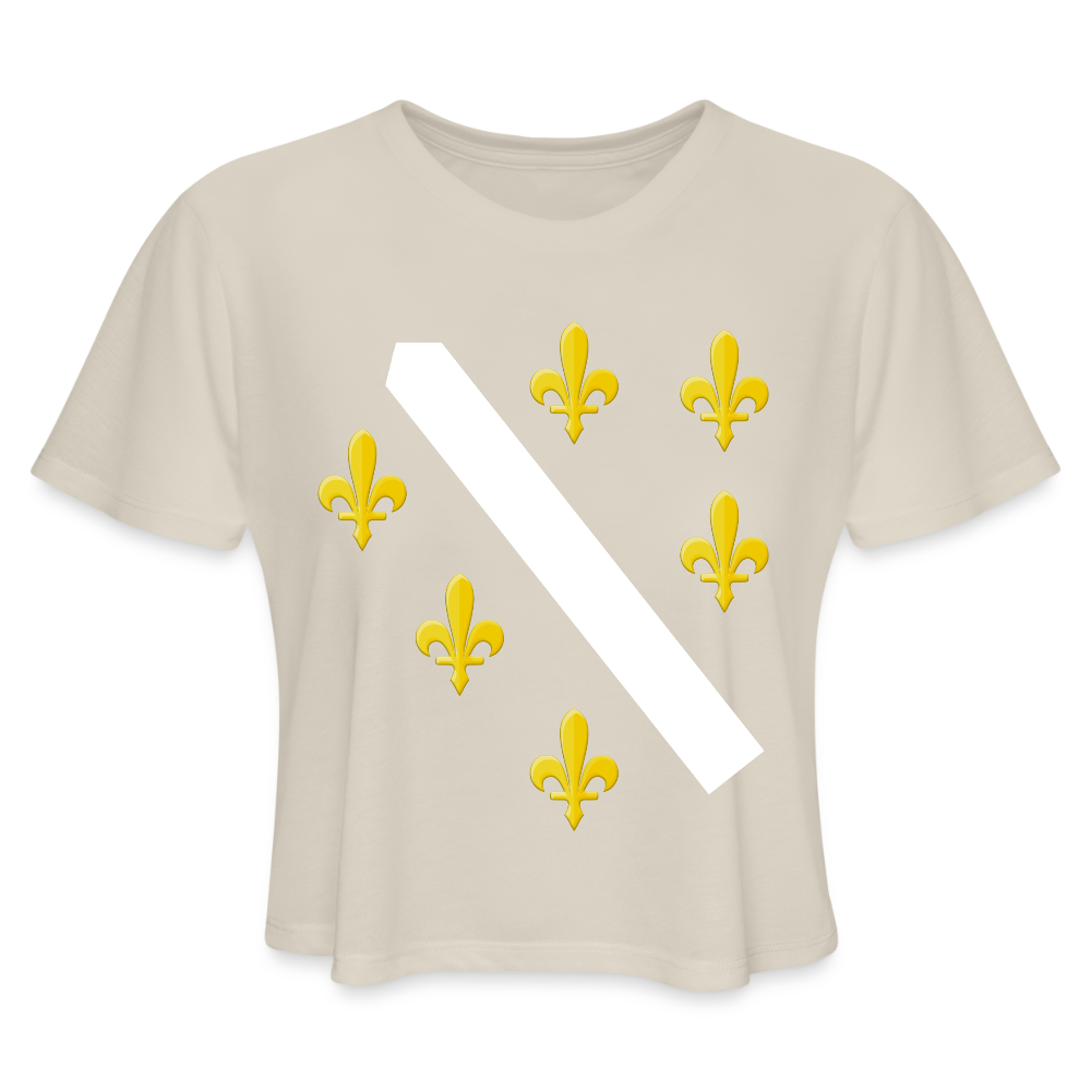 Ljiljani | Kratka zenska majica - dust