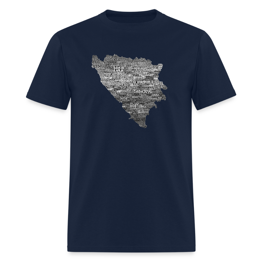 Gradovi BiH | Majica Kratki Rukav - navy