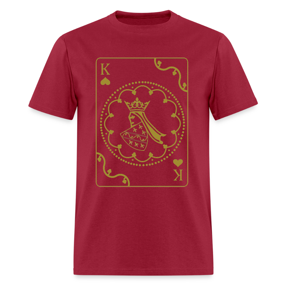 The King | Majica Kratki Rukav - dark red