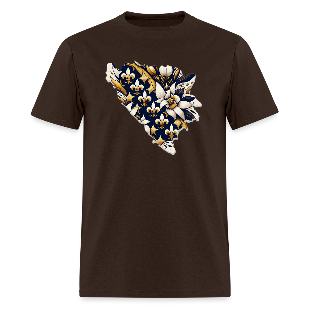 Ljiljani u Bosni | Majica Kratki Rukav - brown