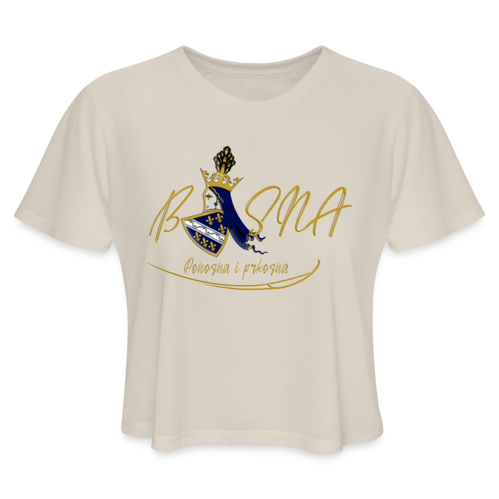 Bosna | Kratka zenska majica - dust