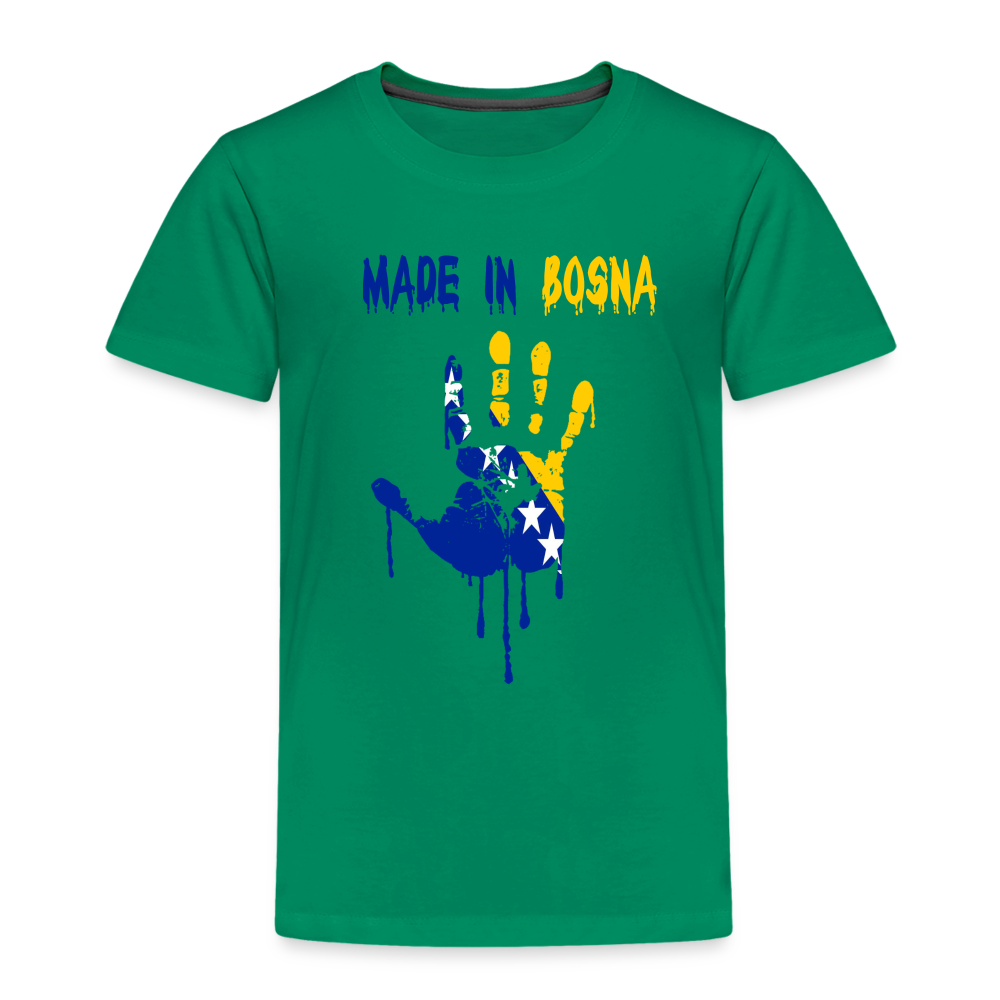 Made in Bosnia | Djecija majica - kelly green