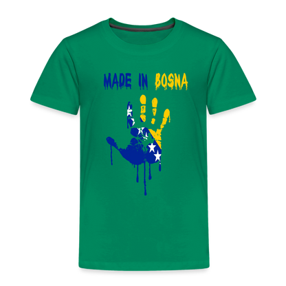 Made in Bosnia | Djecija majica - kelly green