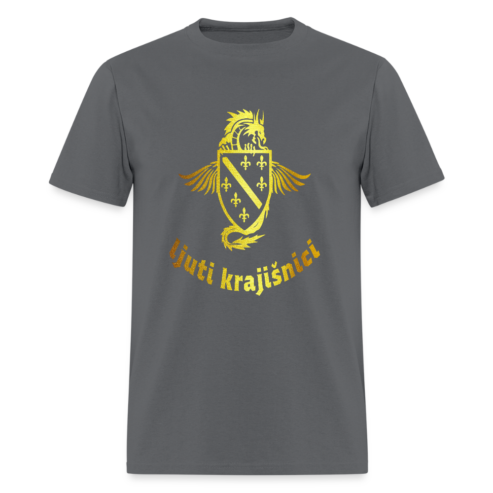 Ljuti krajišnici | Majica kratki rukav - charcoal