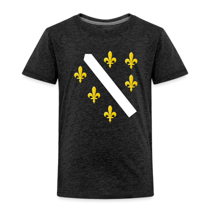 Ljiljani | Djecija majica - charcoal grey