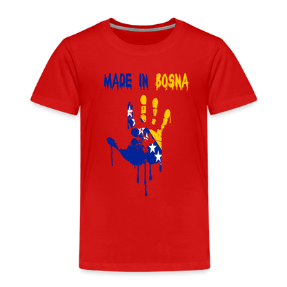 Made in Bosnia | Djecija majica - red