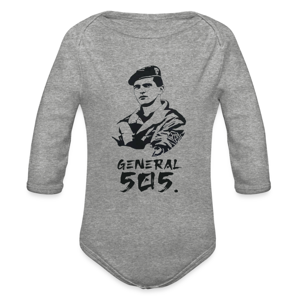 Izet Nanic | Bodi dugi rukav - heather grey