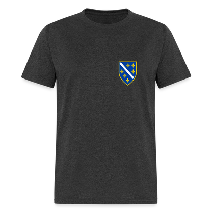 RBiH | Majica kratki rukav - heather black