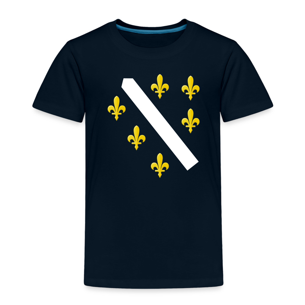 Ljiljani | Djecija majica - deep navy