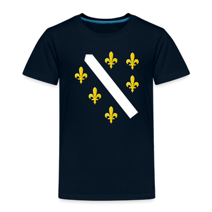 Ljiljani | Djecija majica - deep navy