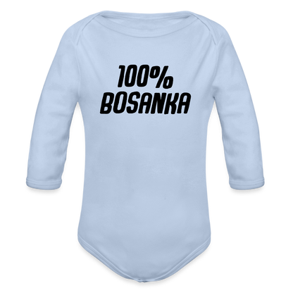 100% Bosanka | Bodi dugi rukav - sky