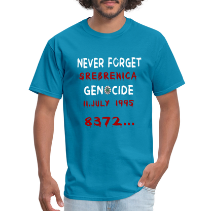 Srebrenica | Majica kratki rukav - turquoise