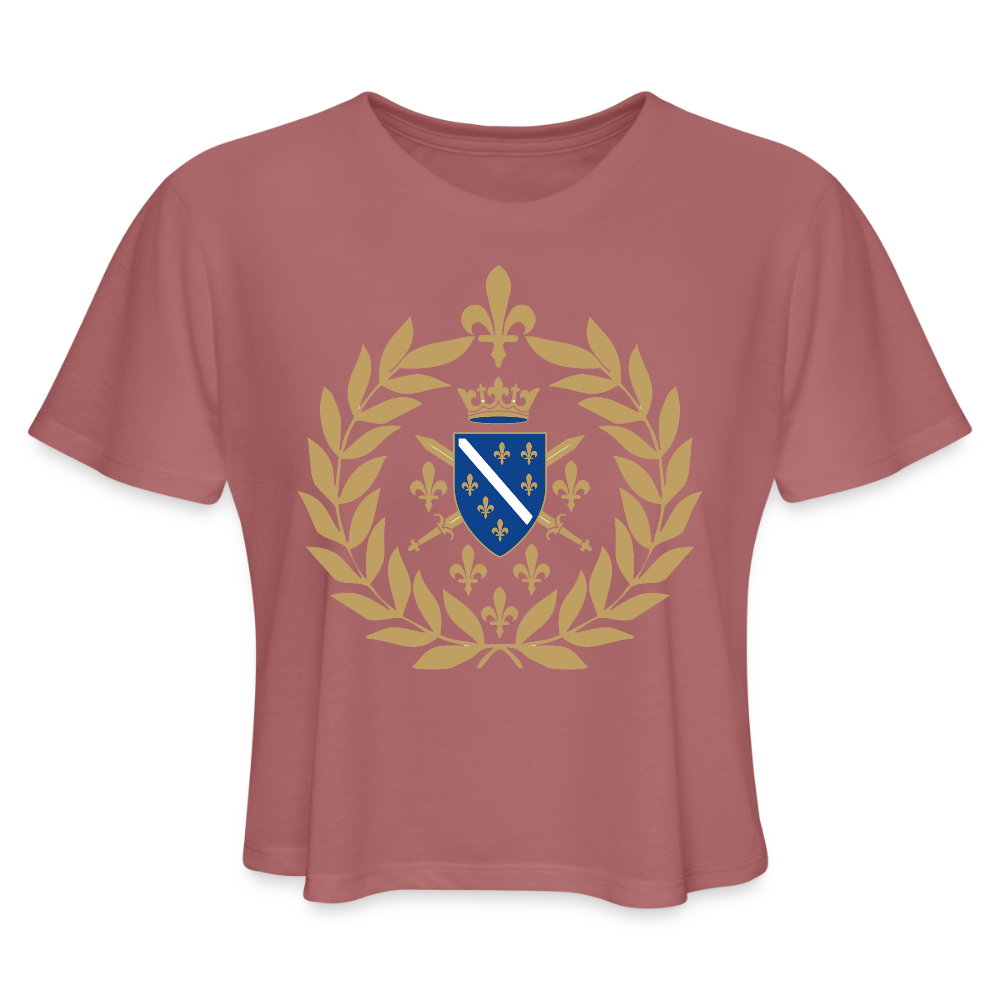 Bosna | Kratka zenska majica - mauve