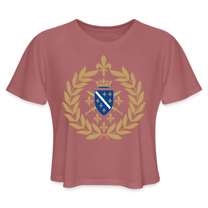 Bosna | Kratka zenska majica - mauve