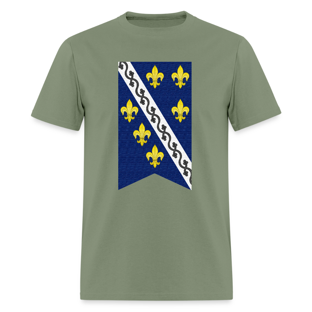 Kraljevina Bosna | Majica Kratki Rukav - military green