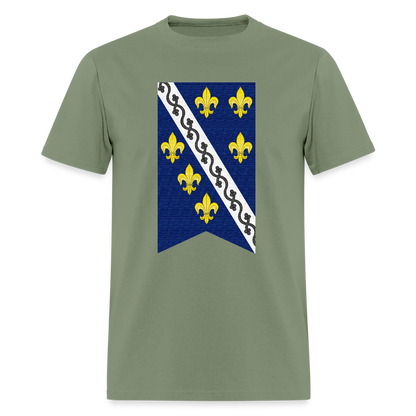 Kraljevina Bosna | Majica Kratki Rukav - military green
