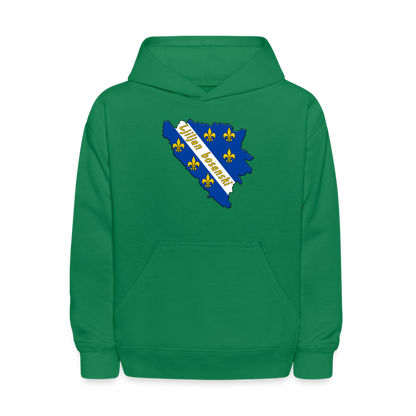 Ljiljan Bosna | Djeciji duks - kelly green