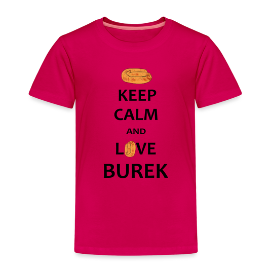 Burek | Djecija majica - dark pink
