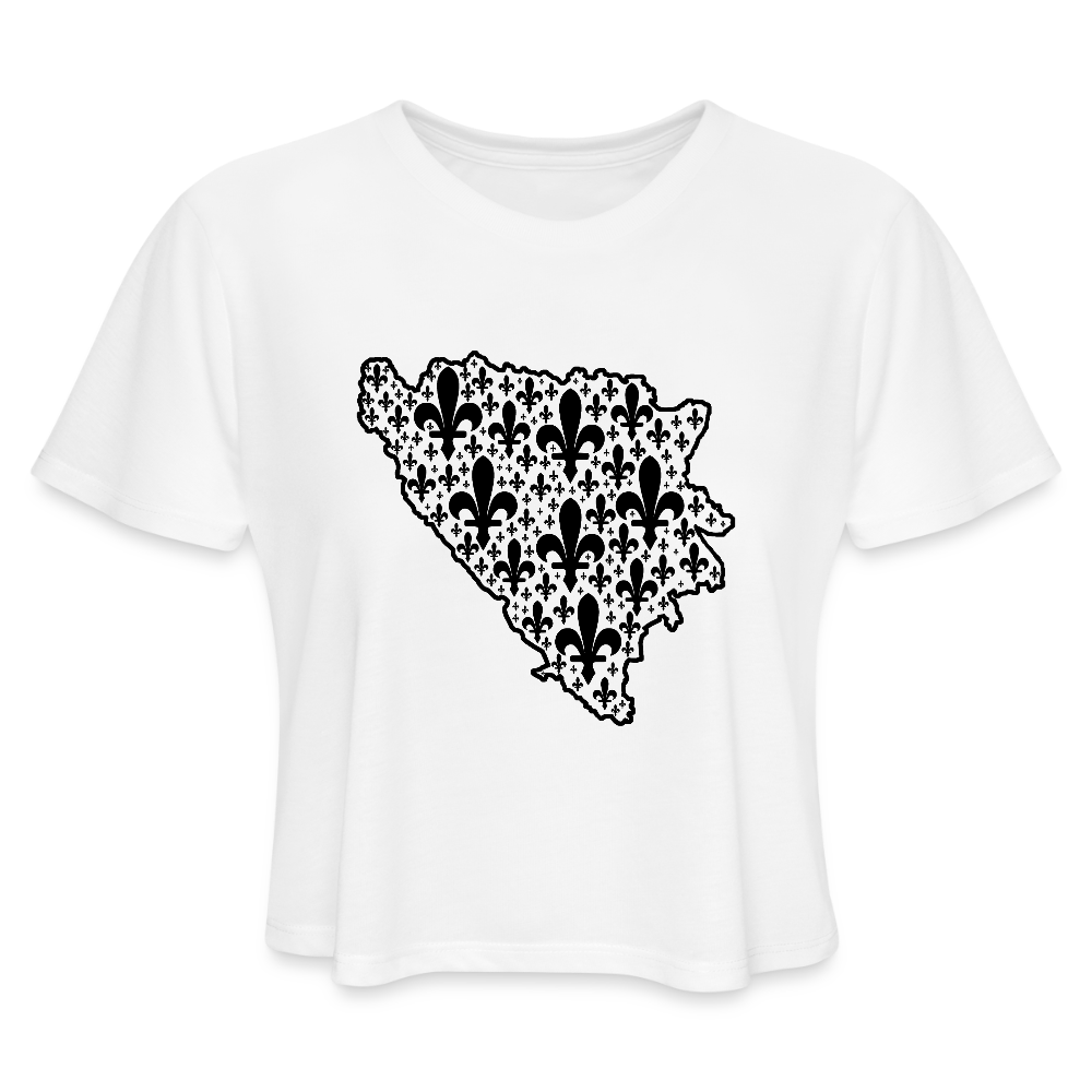 ljiljani u granicama | kratka zenska majica – proizvod iz moja bosna shop