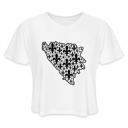 ljiljani u granicama | kratka zenska majica – proizvod iz moja bosna shop