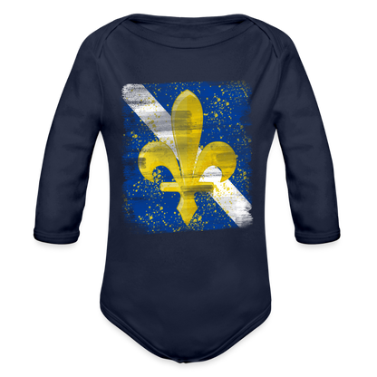 Ljiljan | Bodi dugi rukav - dark navy