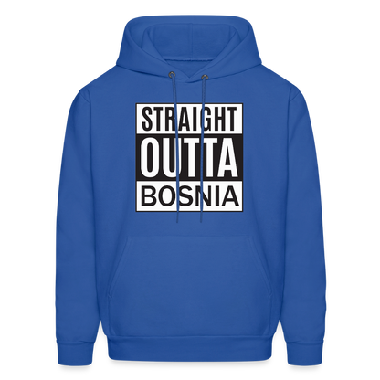 Straight Outta Bosnia | Premium Duks - royal blue