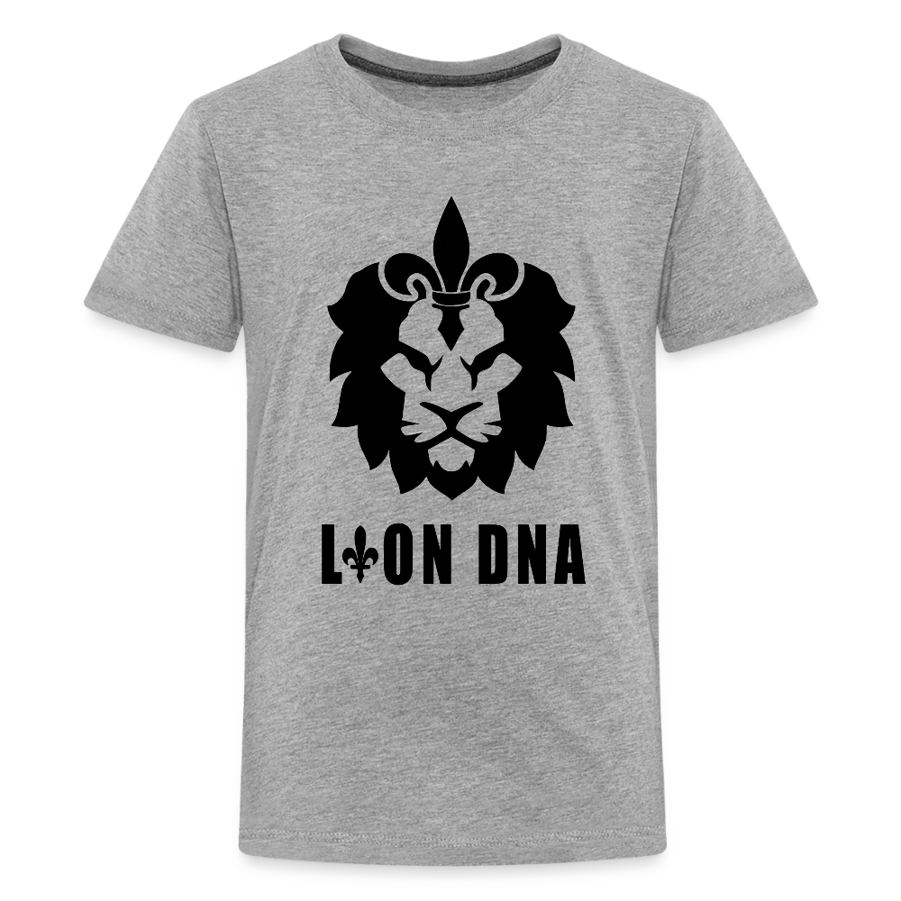 Lion Bosnian DNA | Djecija Majica - heather gray