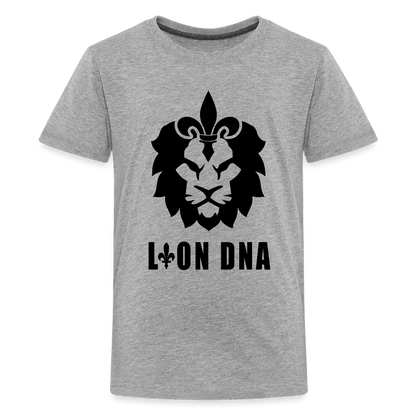 Lion Bosnian DNA | Djecija Majica - heather gray