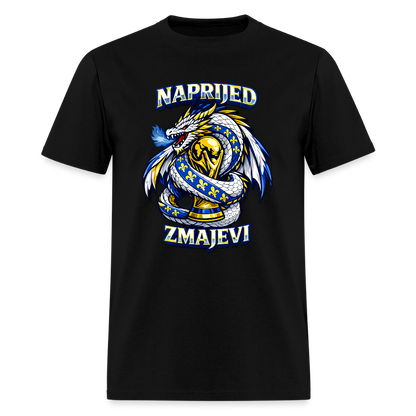 Naprijed Zmajevi | Majica Kratki Rukav - black