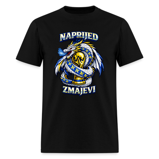Naprijed Zmajevi | Majica Kratki Rukav - black