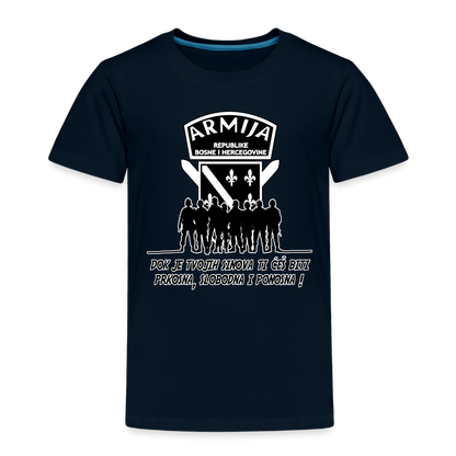 Armija BiH | Djecija majica - deep navy