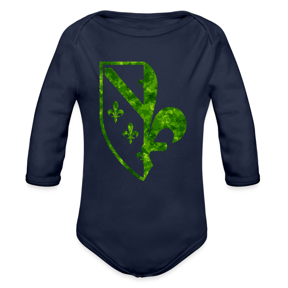 Ljiljani | Bodi dugi rukav - dark navy