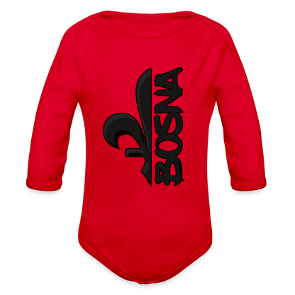 Ljiljan Bosanski | Bodi dugi rukav - red