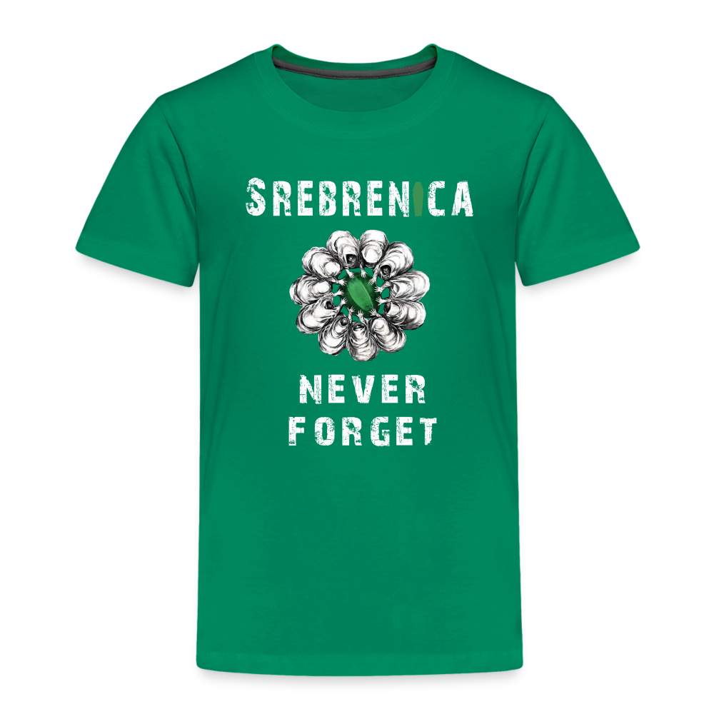 Srebrenica | Djecija majica - kelly green