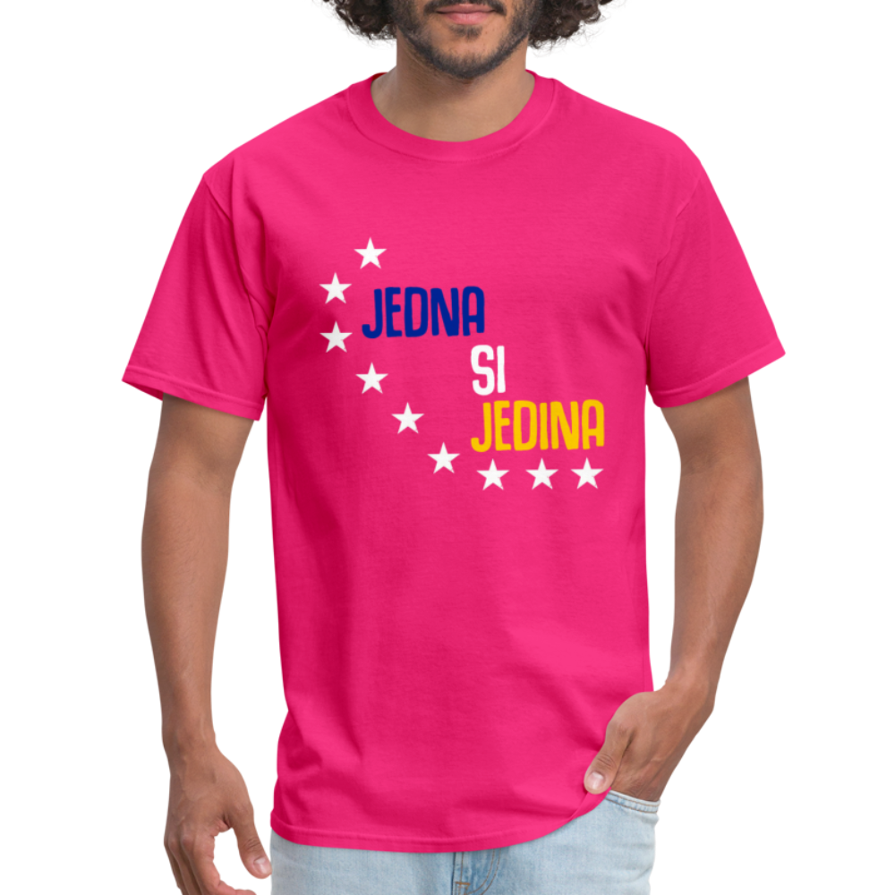 Jedna si jedina | Majica kratki rukav - fuchsia