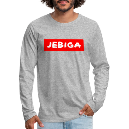 Jebiga | Majica dugi rukav - heather gray