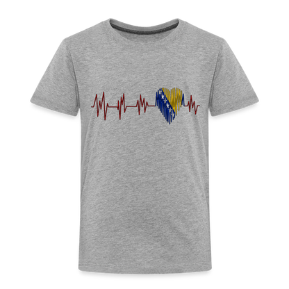 Puls Bosanski | Djecija majica - heather gray