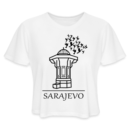 sarajevo | kratka zenska majica – proizvod sa motivima grada sarajeva