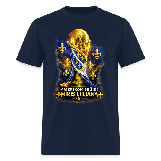 Miris ljiljana | Majica Kratki Rukav - navy