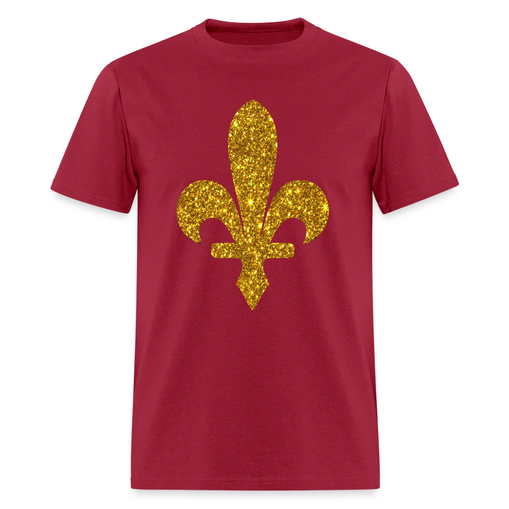 Zlatni ljiljan | Majica kratki rukav - dark red