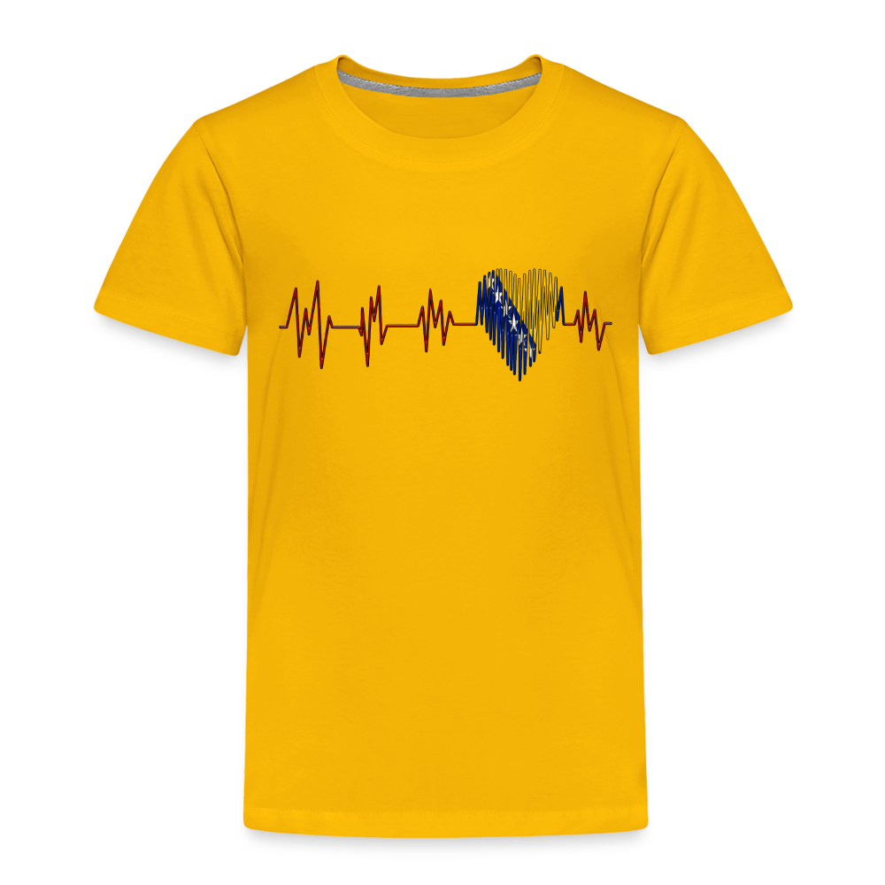 Puls Bosanski | Djecija majica - sun yellow