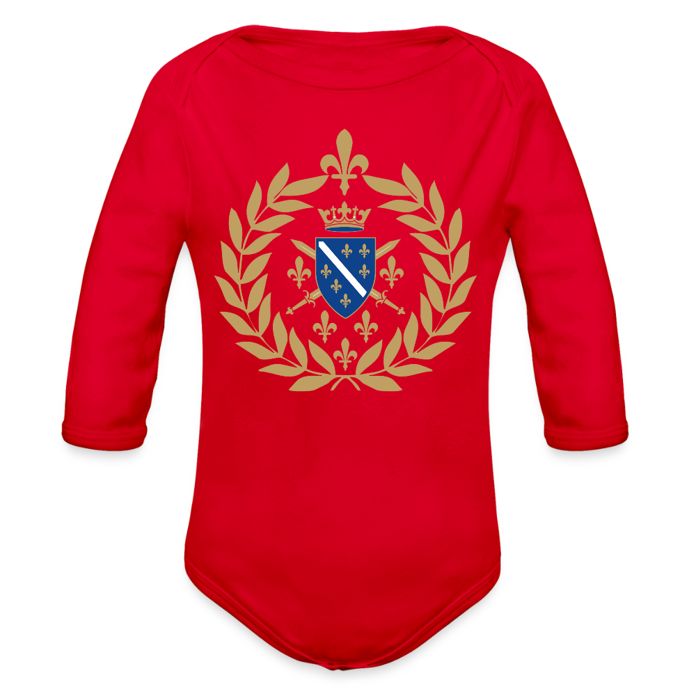 Bosna | Bodi dugi rukav - red