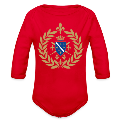 Bosna | Bodi dugi rukav - red