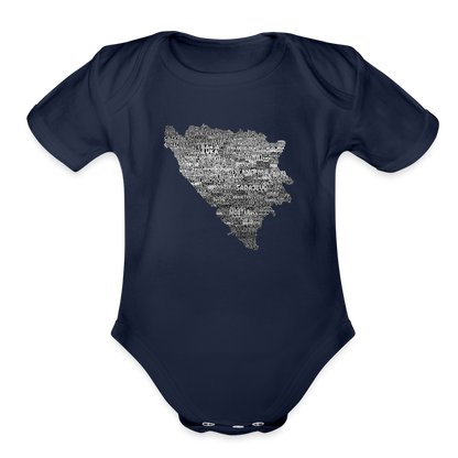 Gradovi Bosne | Bodi - dark navy