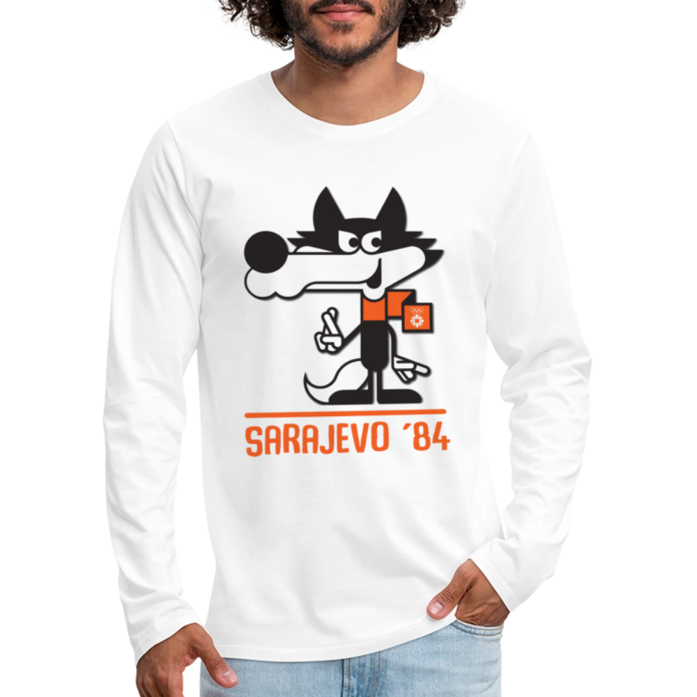 sarajevo vučko | majica dugi rukav – posteljina sa vučkom, simbolom olimpijade 1984