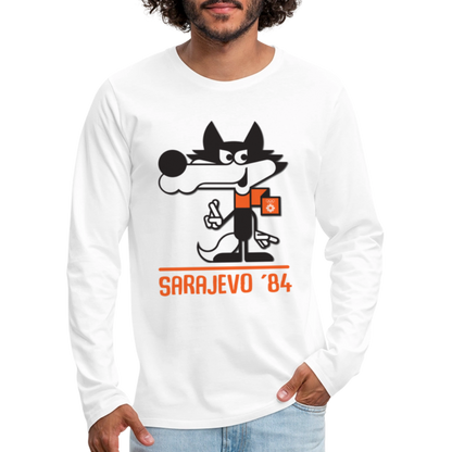 sarajevo vučko | majica dugi rukav – posteljina sa vučkom, simbolom olimpijade 1984