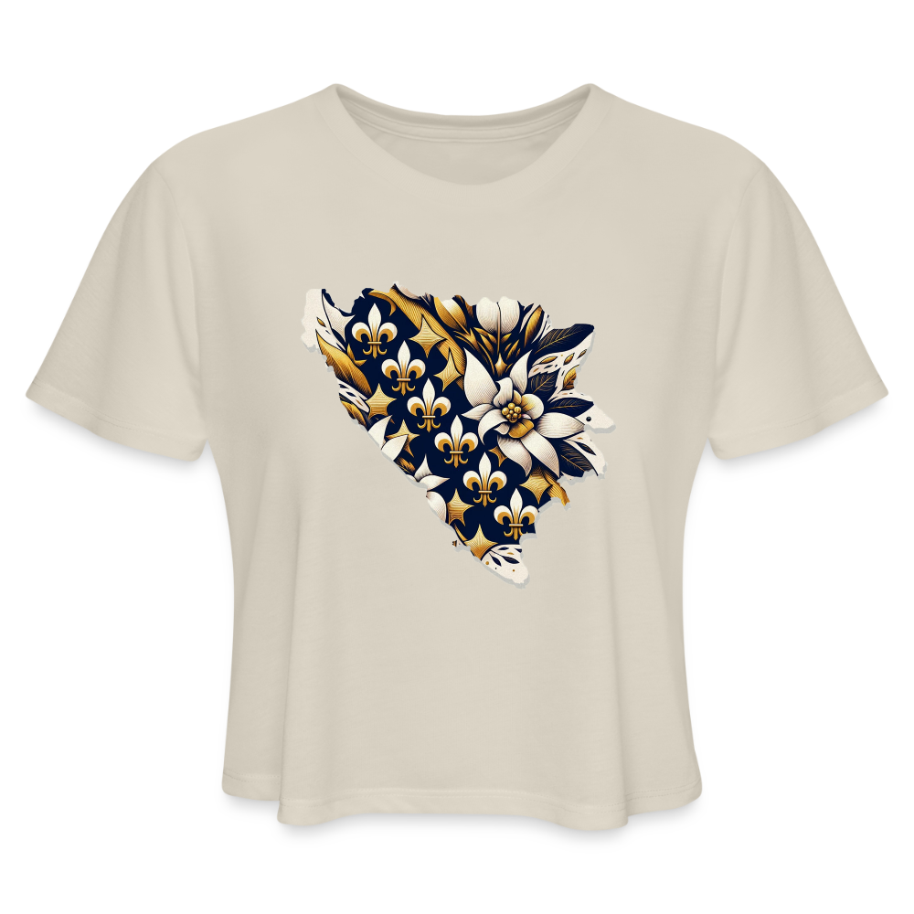 Cvijeće Bosnasko | Kratka zenska majica - dust